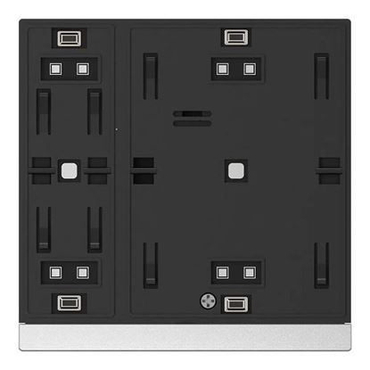 GVS - Waltz Push Button Sensor ( CHPB-04/02.S.22 (Silver Bar + White/Silver Button) )