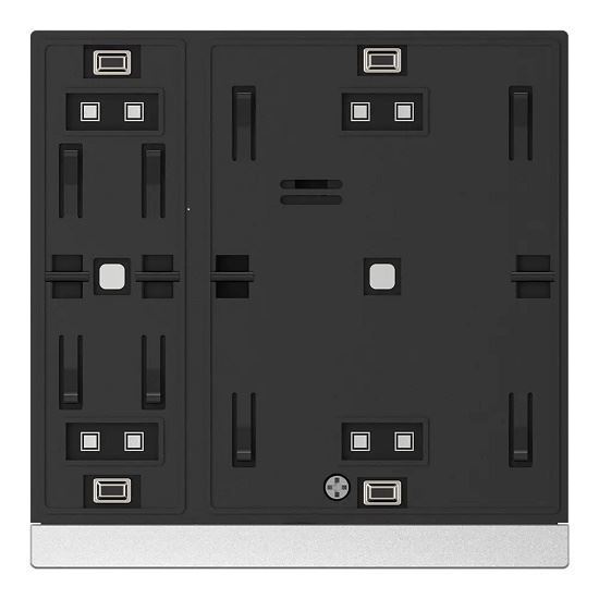 GVS - Waltz Push Button Sensor ( CHPB-04/02.S.22 (Silver Bar + White/Silver Button) )