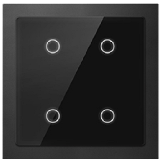 GVS - Touch Button ( CHTB-04/01.2.21 (Black) )