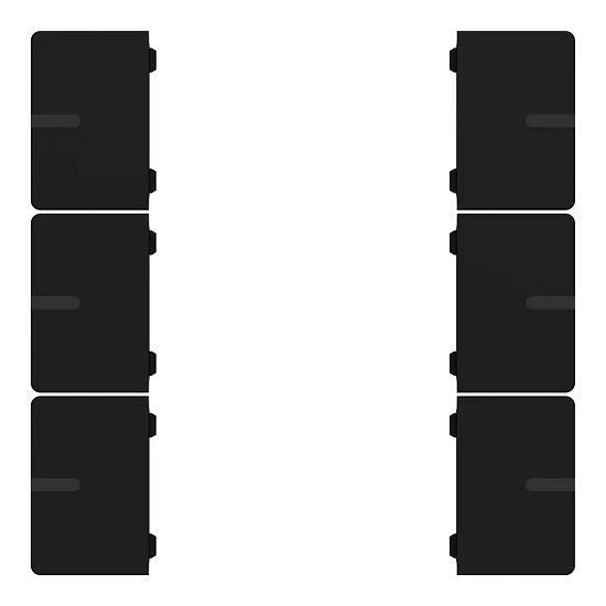 GVS - Push Button Sensor Accessory ( CHKAM-06/55.2.01 Matt Finish ( Black ) )